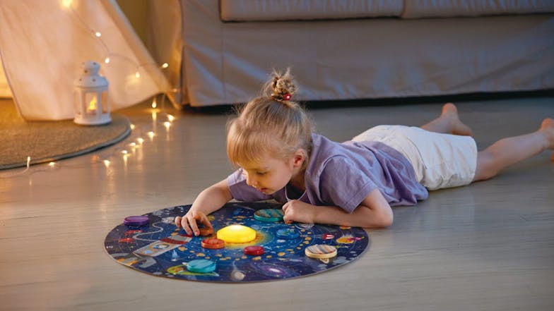 Hape Solar System Planetary Puzzle Board