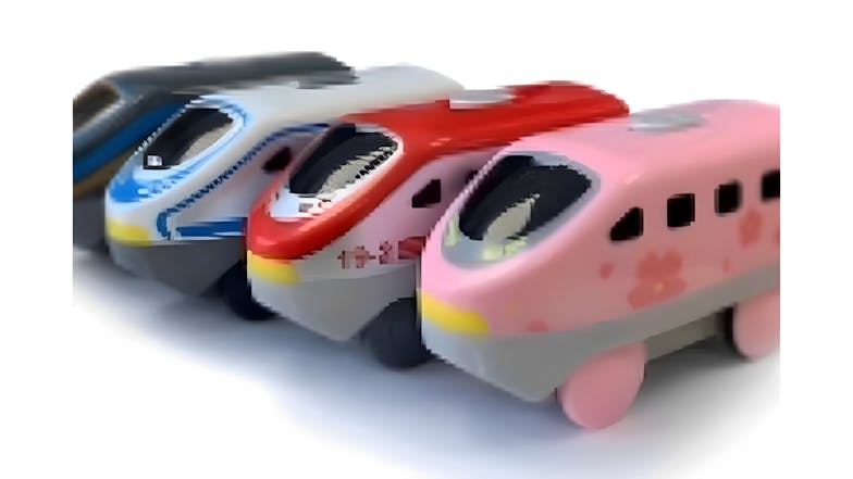 Hape Battery-Powered Intercity Railway Engine Set 4pcs.