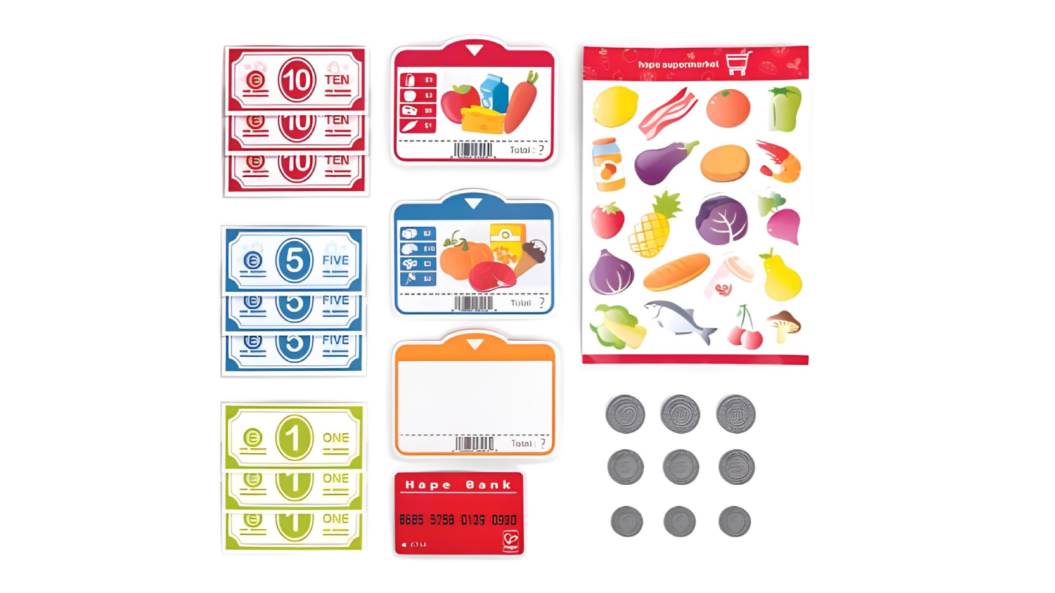 Hape Beep 'n' Buy Interactive Play Cash Register