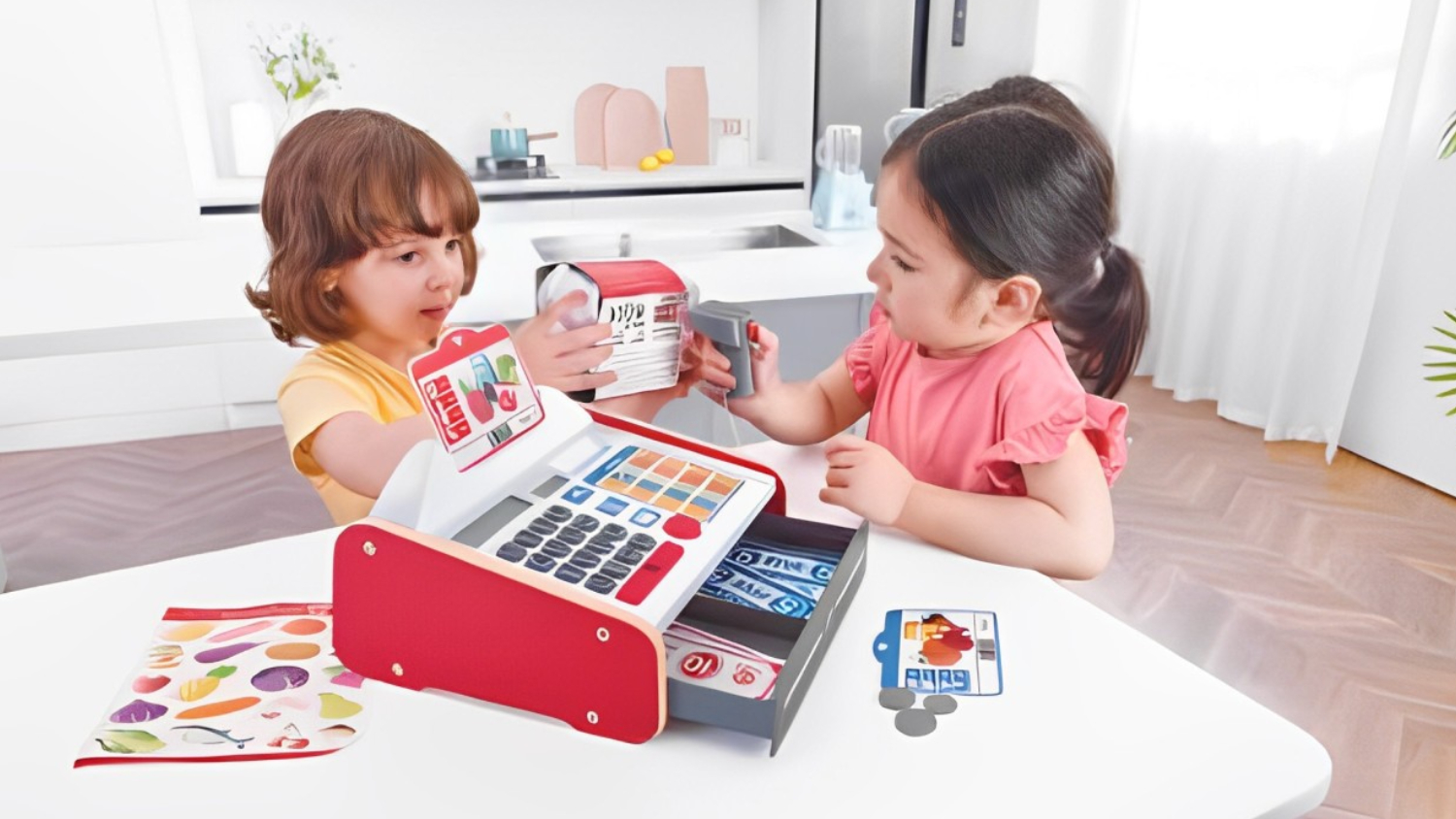Hape Beep 'n' Buy Interactive Play Cash Register