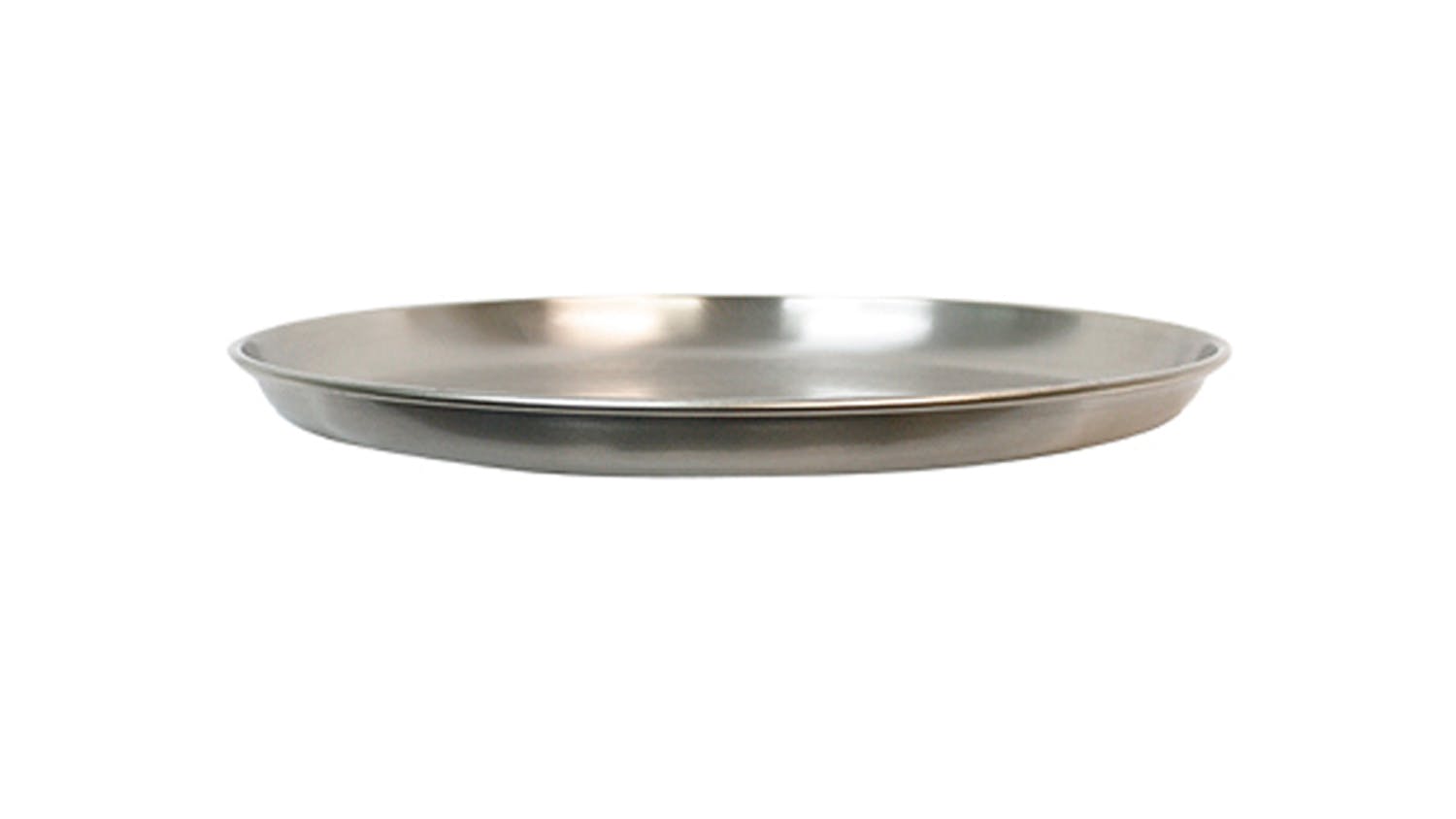 Silver Hammered Metal Tray - Small