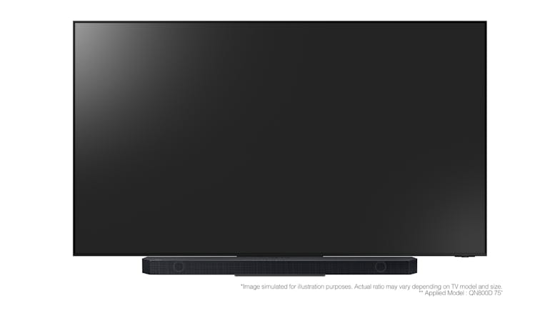 Samsung Q930D Q-Series 9.1.4 Channel Wireless Soundbar with Subwoofer and Speaker (Pair) - Black