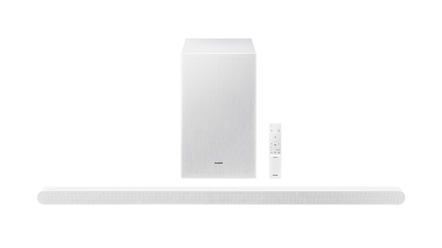 Samsung 3.1 Channel Soundbar with Subwoofer - Wireless - S-Series Ultra-Slim 2024 - White (S701D)
