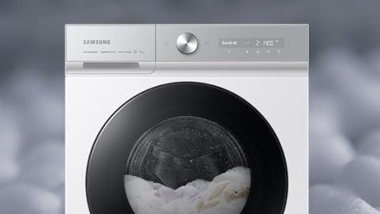 Samsung 12kg 24 Program Front Loading Washing Machine - White (Bespoke AI/WW12BB944DGHSA)