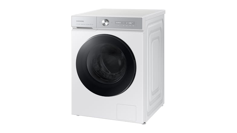 Samsung 12kg 24 Program Front Loading Washing Machine - White (Bespoke AI/WW12BB944DGHSA)