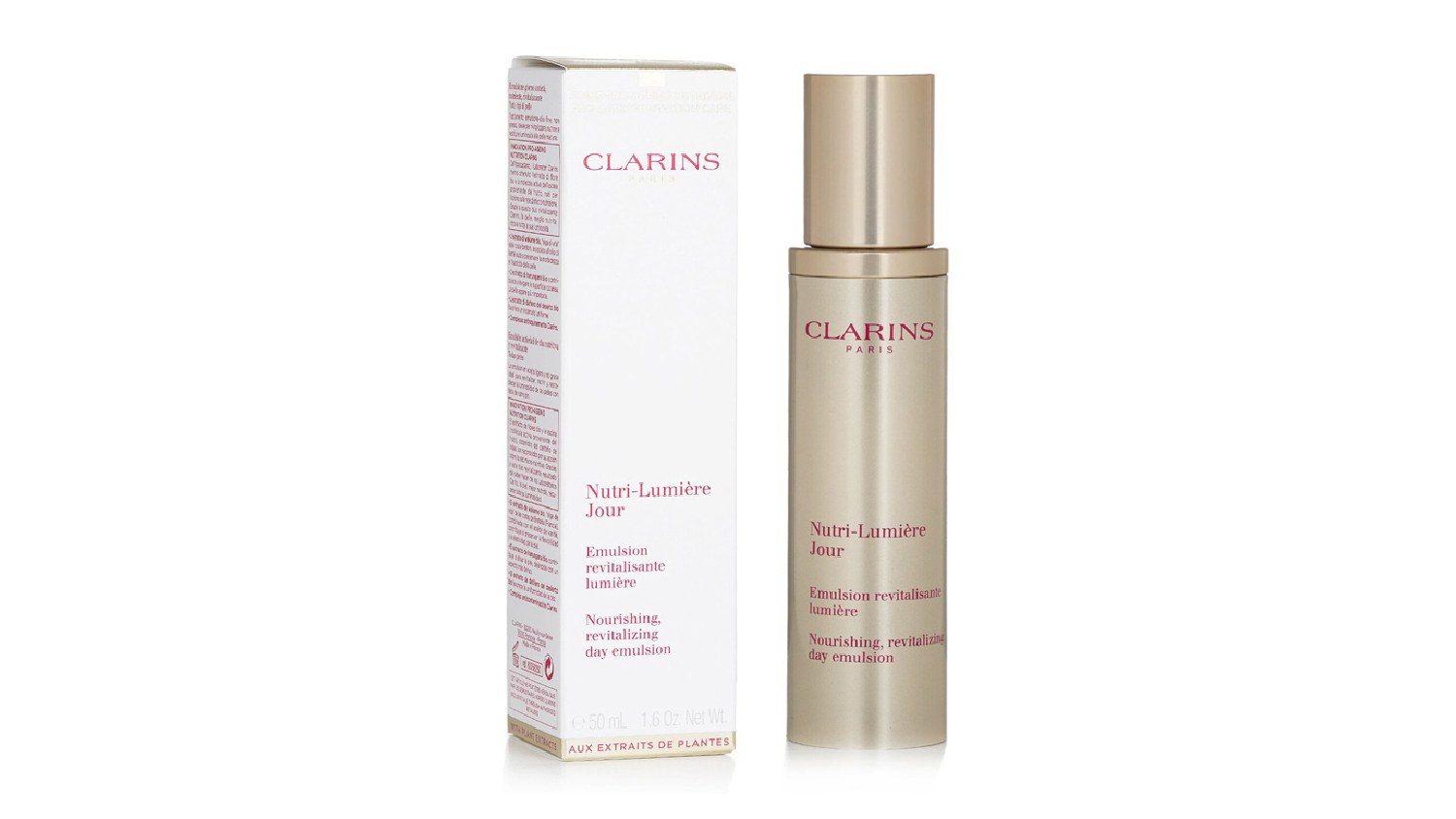 Clarins Nutri-Lumiere Jour Nourishing, Revitalizing Day Emulsion - 50ml/1.6oz