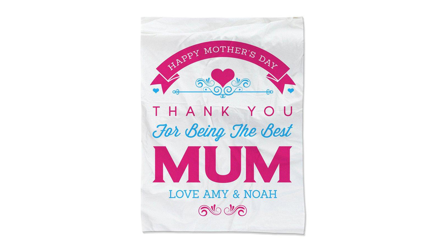 Mother's Day Custom Blankets