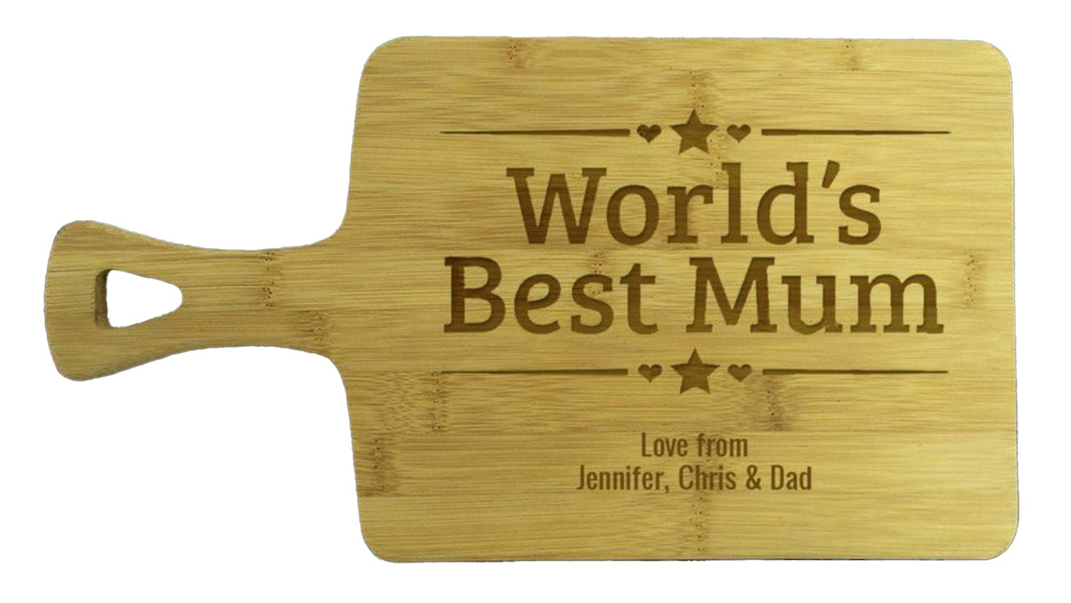 Mother's Day Custom Bamboo Cutting Boards