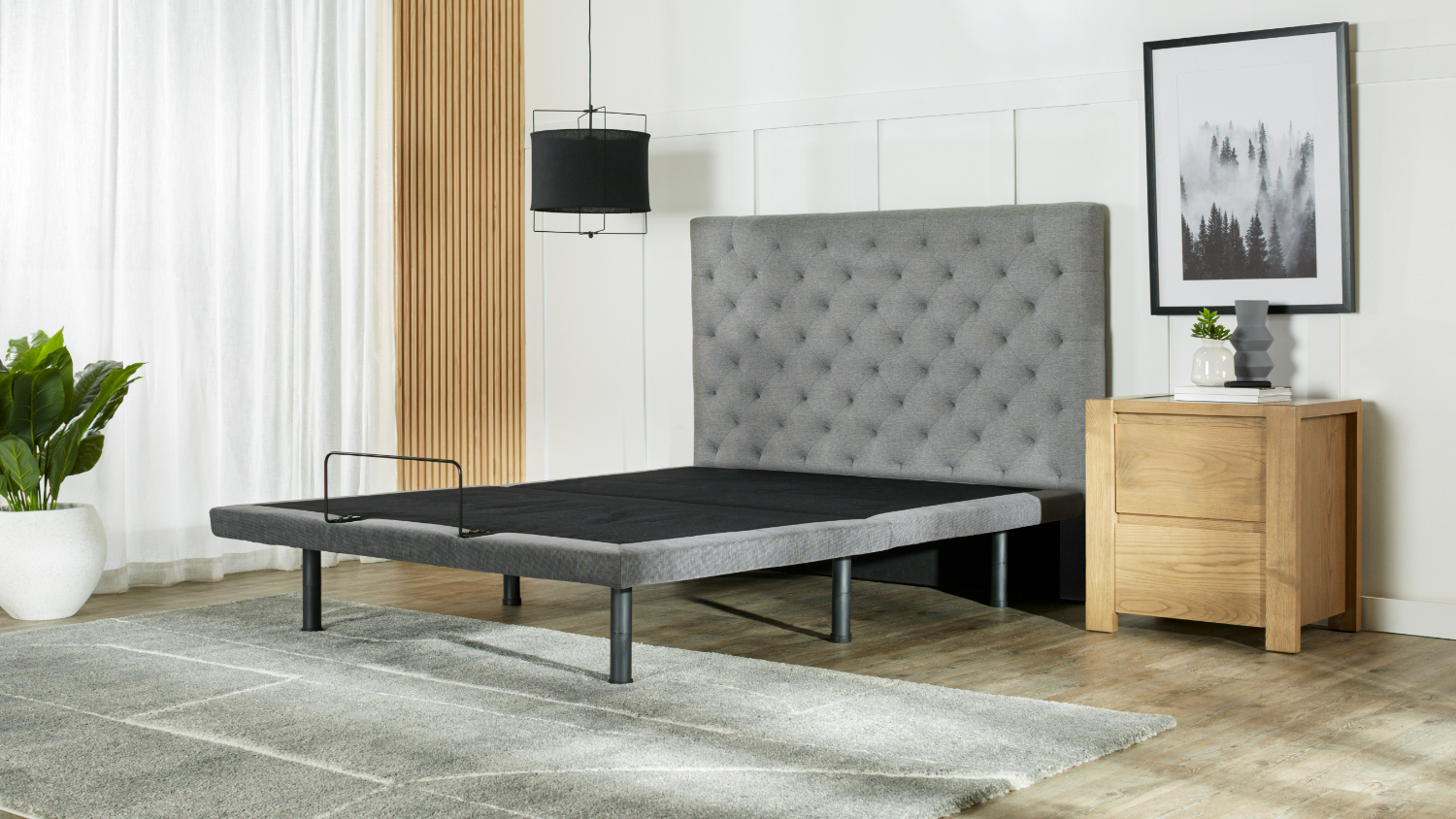 Renew Double Zero Clearance Adjustable Base - Dark Grey