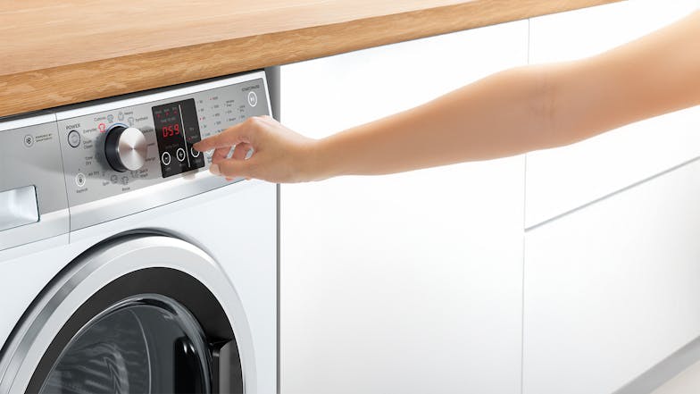 Fisher & Paykel 8.5kg/5kg 19 Program Front Loading Washer and Dryer Combo - White (Series 7/WD8560F1)