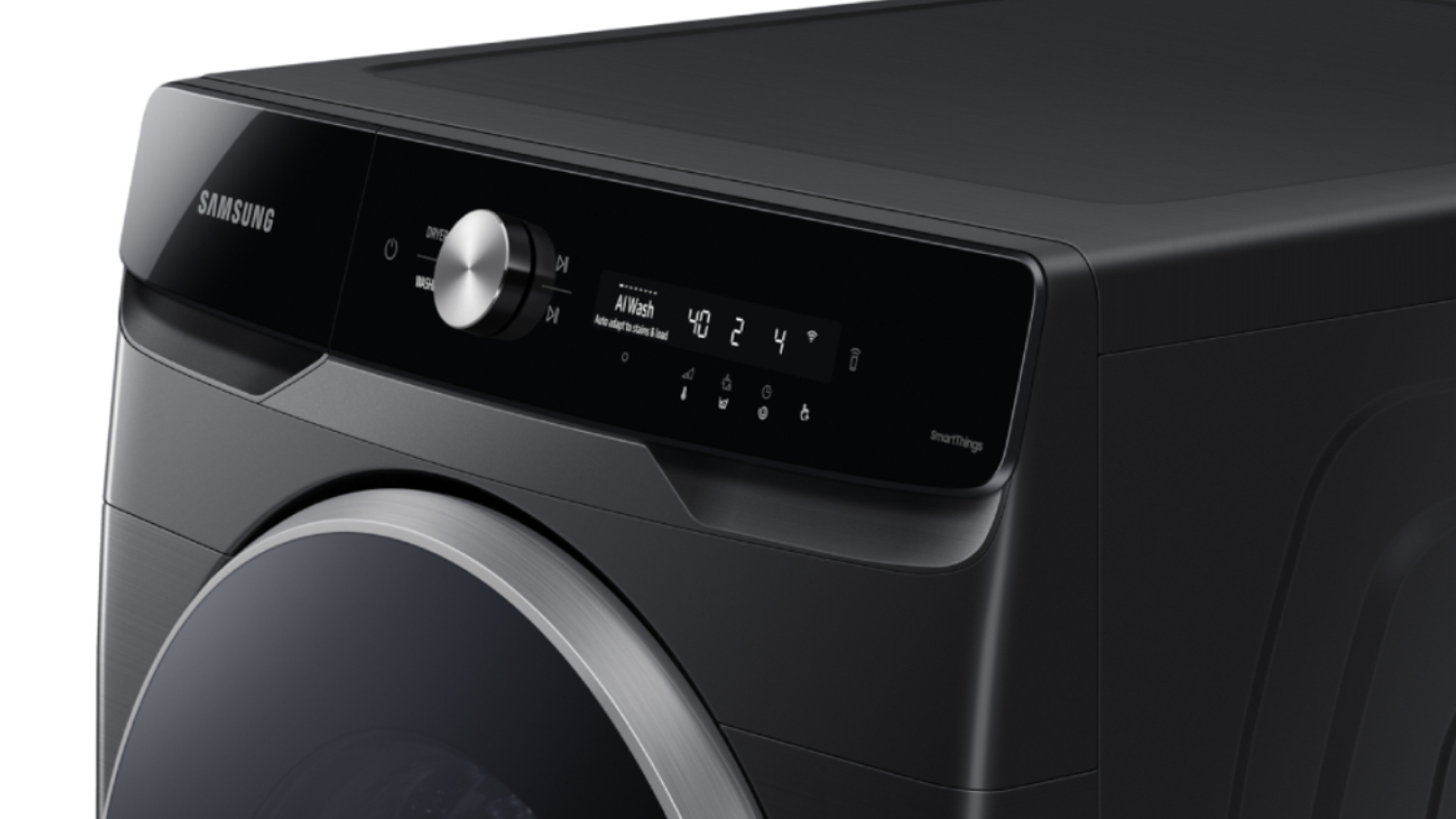 Samsung 16kg 15 Program Front Loading Washing Machine Black