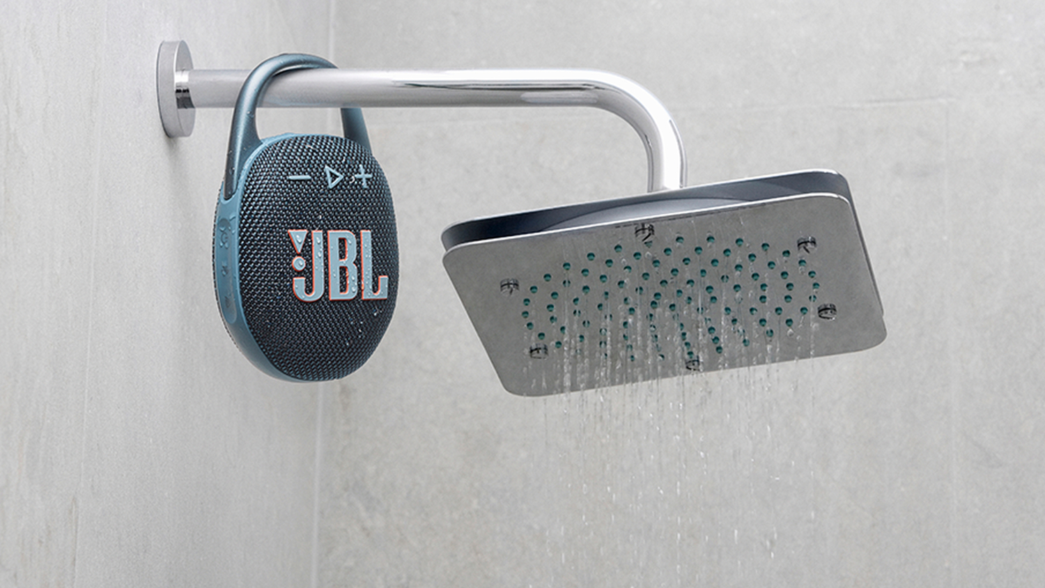 JBL Clip 5 Ultra-Portable Bluetooth Speaker with Carabiner - Blue