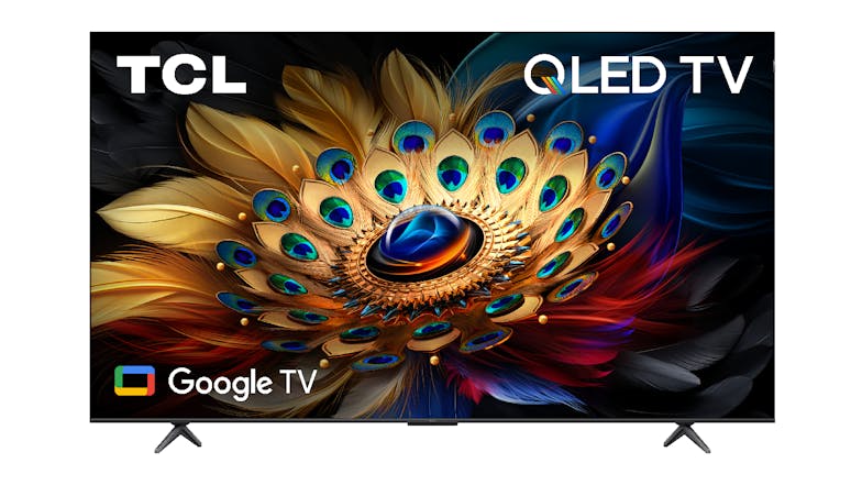 TCL 85" C655 Smart 4K Google QLED TV - Black (2024)