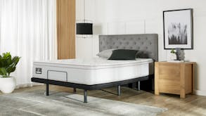 King Koil Conforma Classic II Medium Queen Mattress with Virtue Adjustable Base by A.H Beard