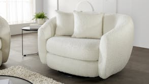 Cali Fabric Swivel Chair