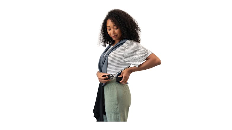 Moby Easy Wrap - Charcoal/Black