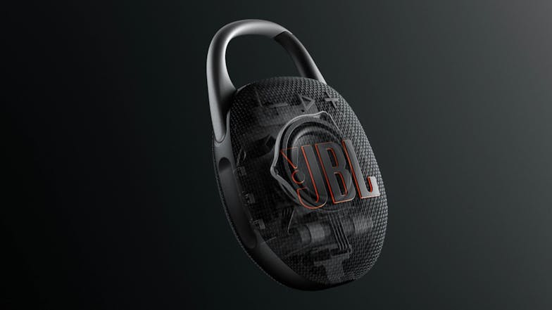 JBL Clip 5 Ultra-Portable Bluetooth Speaker with Carabiner - Black