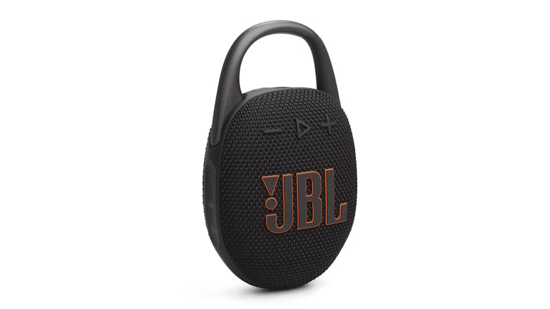 JBL Clip 5 Ultra-Portable Bluetooth Speaker with Carabiner - Black