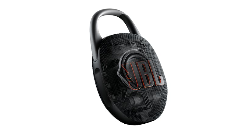 JBL Clip 5 Ultra-Portable Bluetooth Speaker with Carabiner - Black