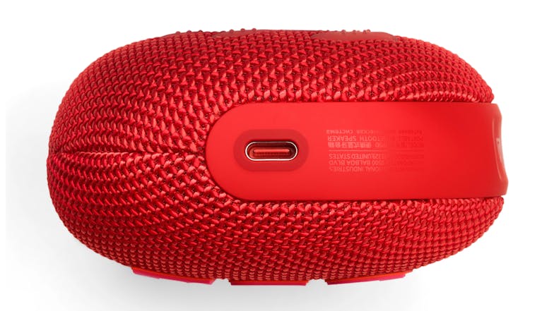 JBL Clip 5 Ultra-Portable Bluetooth Speaker with Carabiner - Red