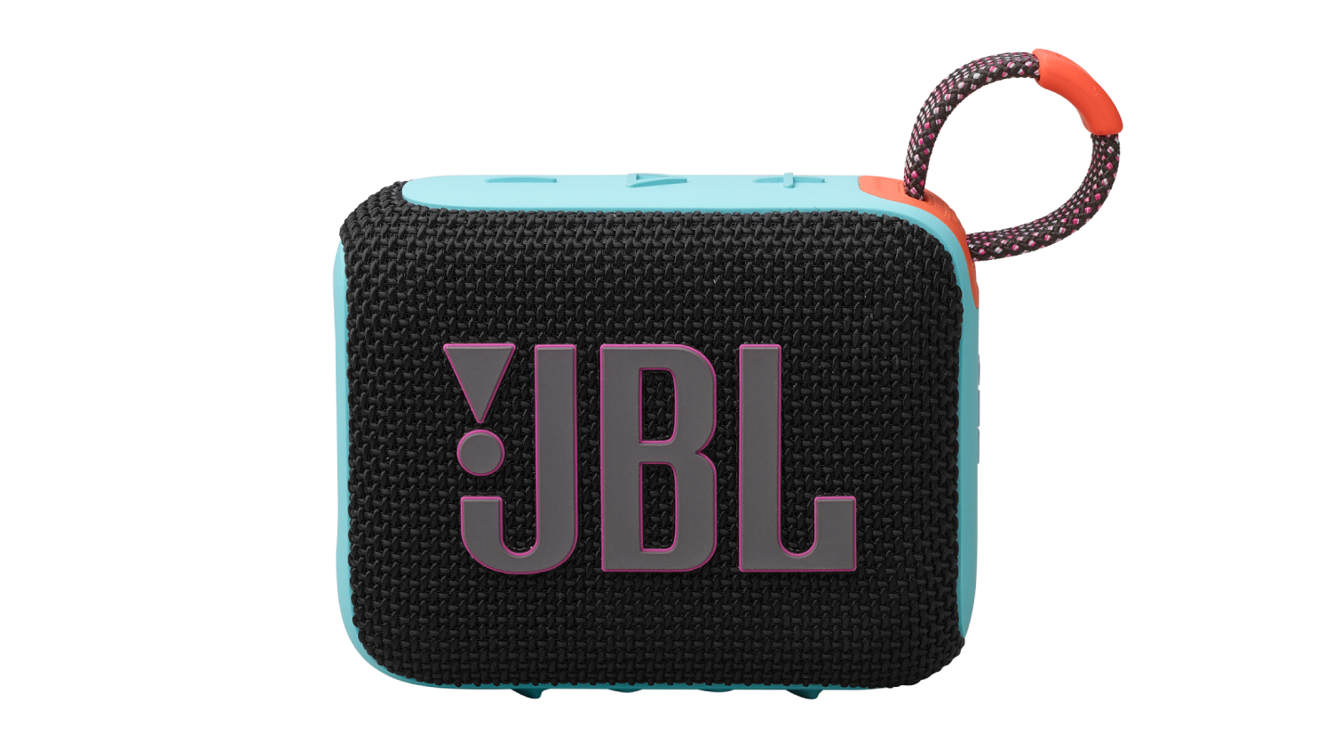 JBL Go 4 Portable Bluetooth Speaker - Black & Orange