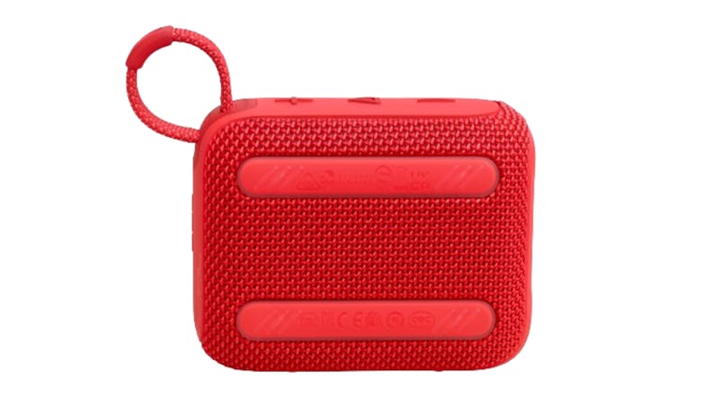 JBL Go 4 Portable Bluetooth Speaker - Red