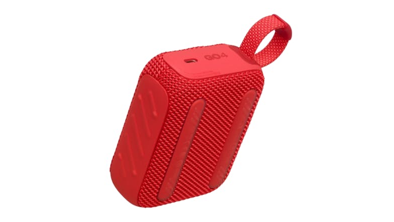JBL Go 4 Portable Bluetooth Speaker - Red