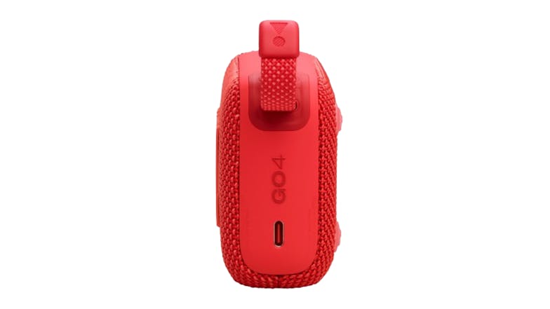 JBL Go 4 Portable Bluetooth Speaker - Red