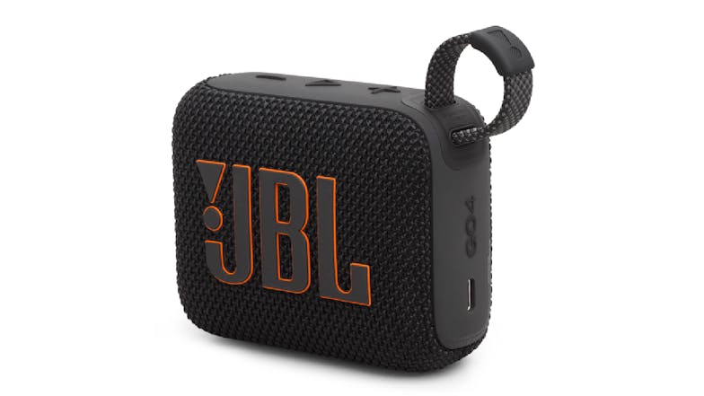 JBL Go 4 Portable Bluetooth Speaker - Black
