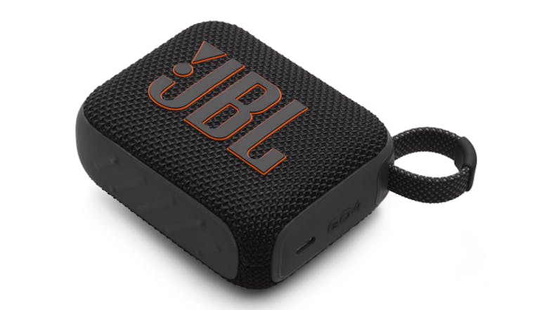 JBL Go 4 Portable Bluetooth Speaker - Black