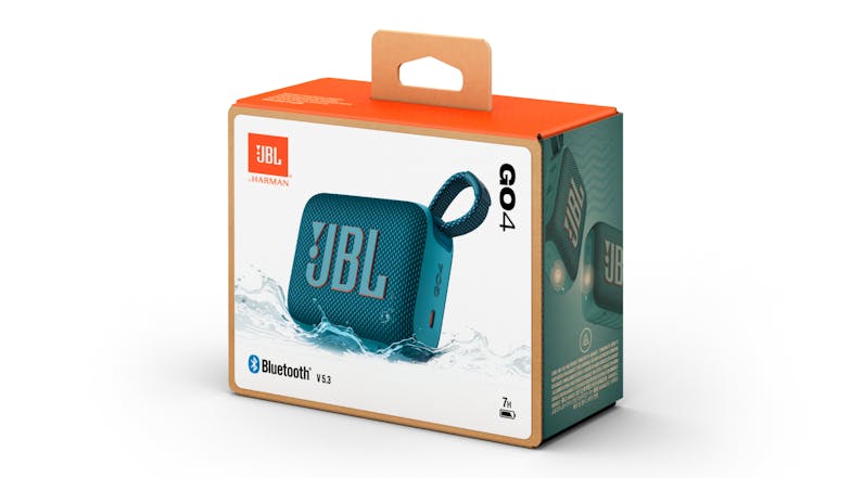 JBL Go 4 Portable Bluetooth Speaker - Blue