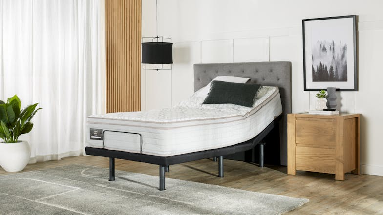 King Koil Conforma Classic II Medium King Single Mattress with Virtue Adjustable Base by A.H Beard