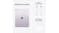 Apple iPad Air 13" (6th Gen, 2024) 128GB M2 Cellular & Wi-Fi - Purple