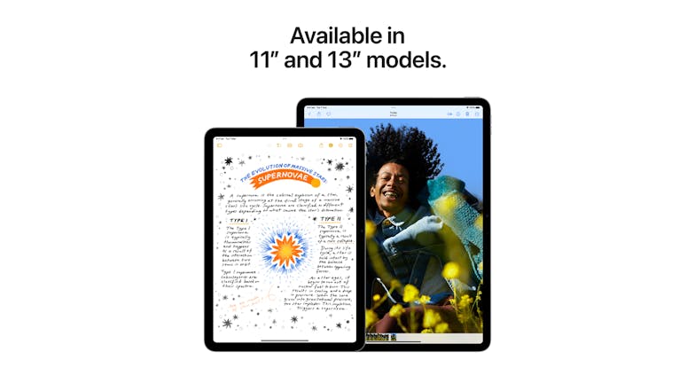 Apple iPad Air 13" (6th Gen, 2024) 128GB Wi-Fi - Starlight