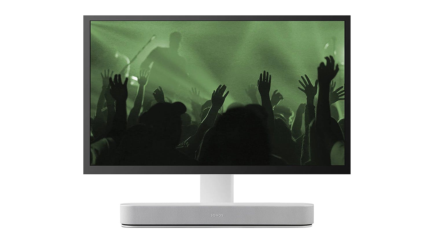 Flexson Pedestal Stand for 32” to 65” TV Soundbar Swivel