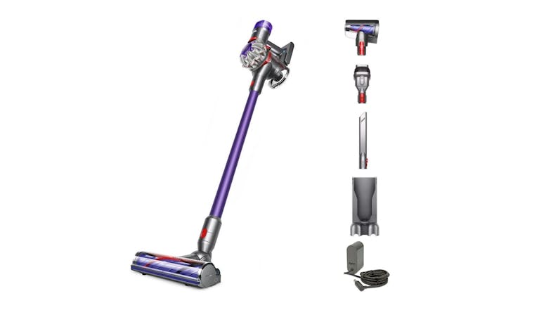 Dyson V8 Extra Handstick Vacuum Cleaner - Silver/Purple