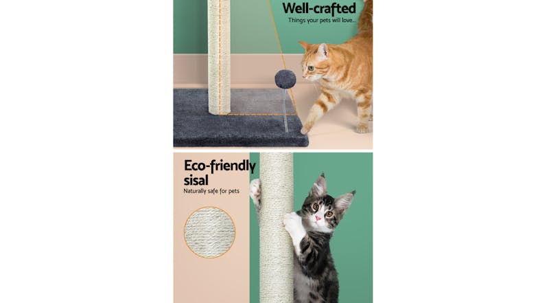 I.Pet Cat Tree Scratching Post 105cm - Grey