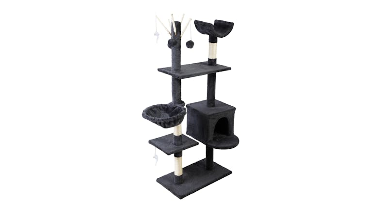 I.Pet Cat Tree Scratching Post 140cm - Grey