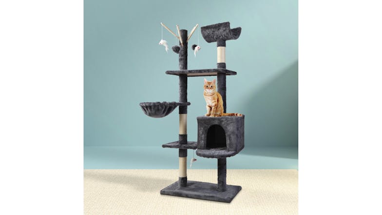 I.Pet Cat Tree Scratching Post 140cm - Grey