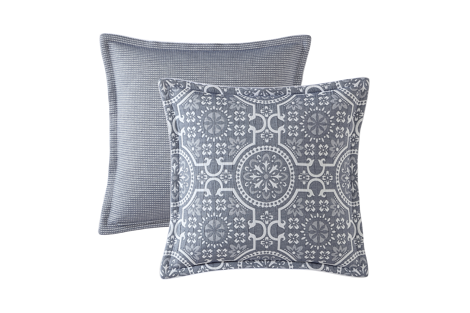 Mayfair Navy European Pillowcase by Private Collection