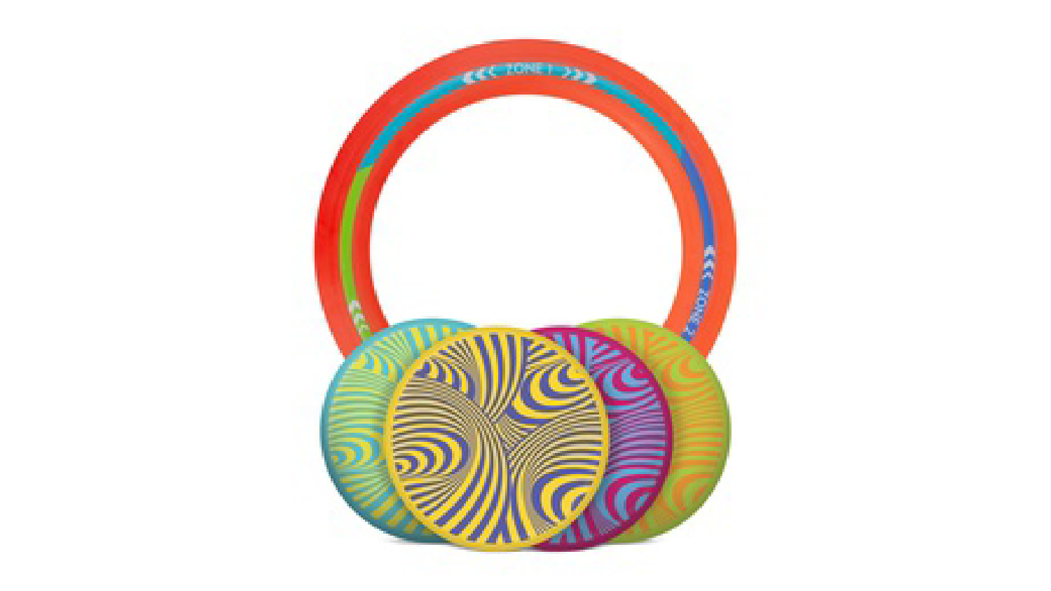 Waboba BackNine Wingman Flying Disk Outdoor Game Set