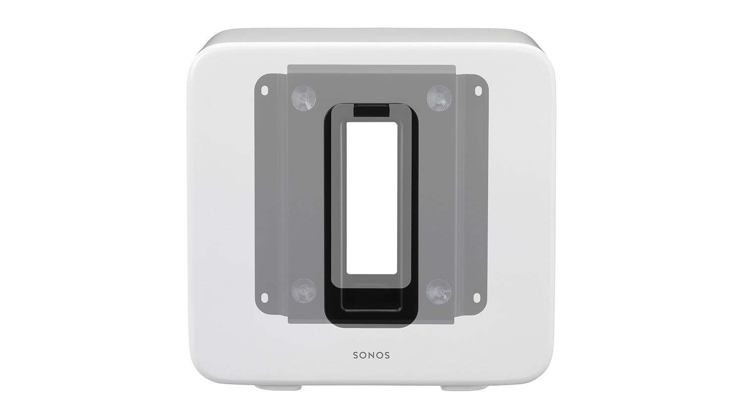 Flexson Wall Mount for Sonos Subwoofer - Black (FLXSUBB)