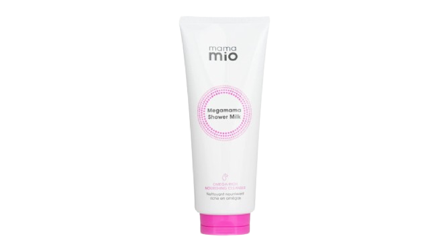 Mama Mio Megamama Shower Milk - Omega Rich Nourishing Cleanser - 200ml/6.7oz