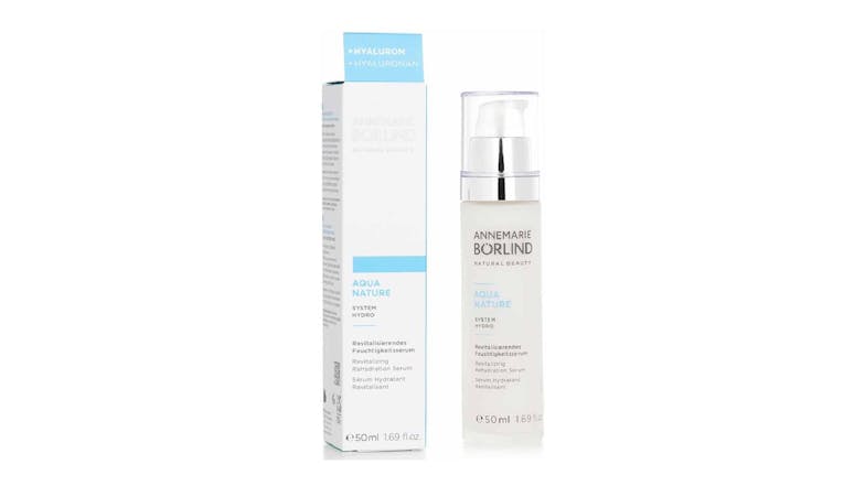 Annemarie Borlind Aquanature System Hydro Revitalizing Rehydration Serum - For Dehydrated Skin - 50ml/1.69oz