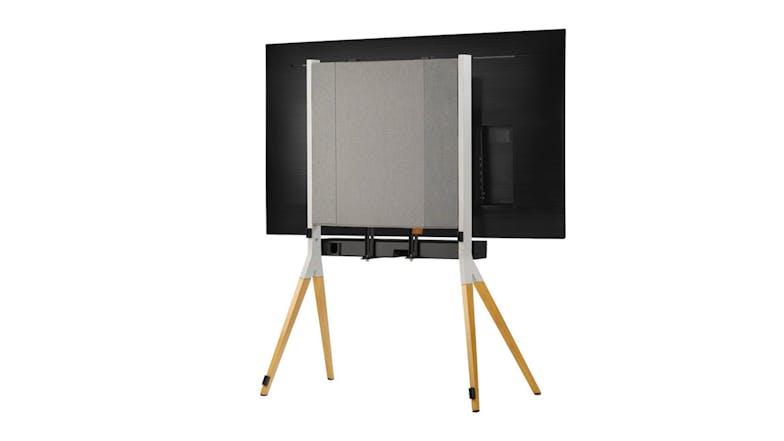 One For All 32" to 70" Universal TV & Soundbar Mountable Floor Stand - Oak & Grey (WM 7482)