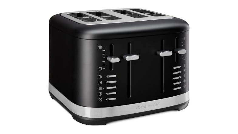 KitchenAid 4 Slice Toaster - Black Matte (5KMT4109ABM)