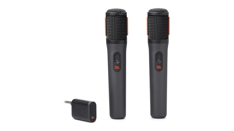 JBL Wireless Microphone for PartyBox - 2 Pack (Black)