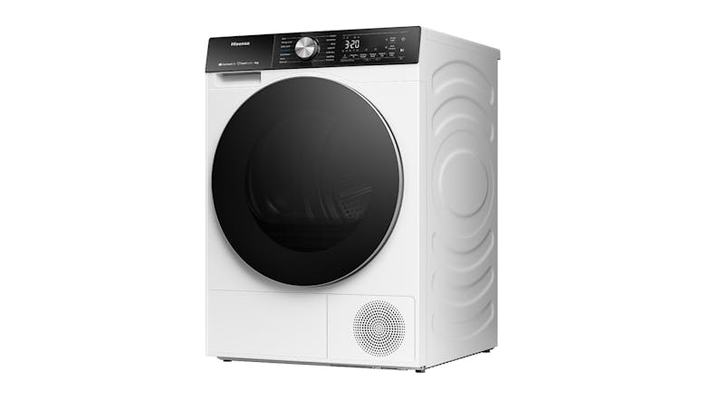 Hisense 8kg 14 Program Heat Pump Condenser Dryer - White (Series 5/HDFS80HE)