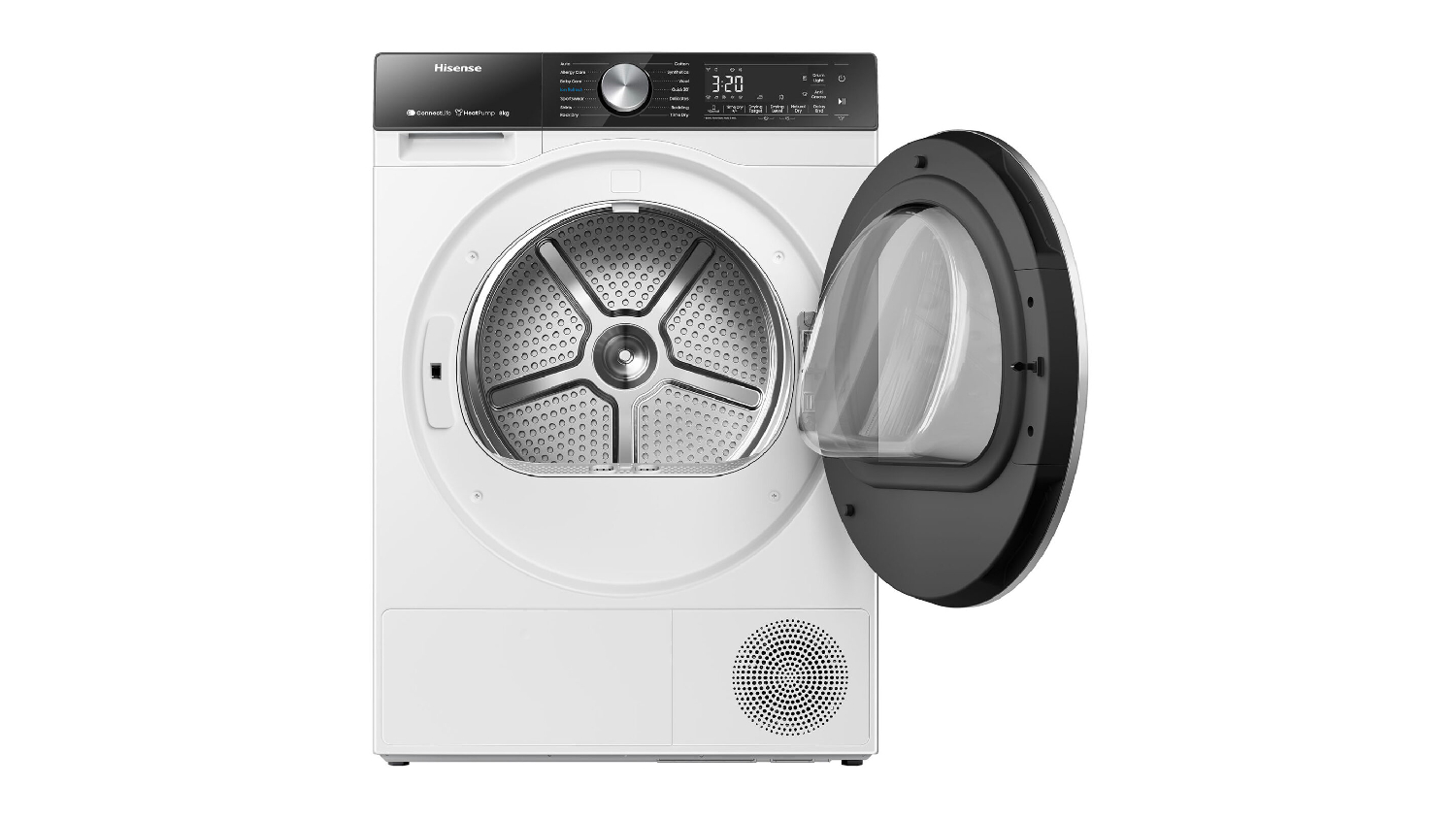 Hisense 8kg 14 Program Heat Pump Condenser Dryer White (Series 5