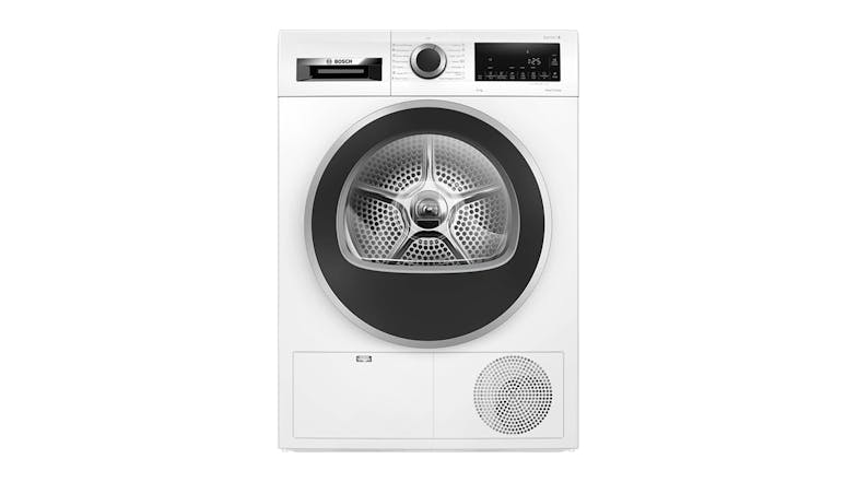 Bosch 9kg 14 Program Heat Pump Condenser Dryer - White (Series 6/WQG24200AU)